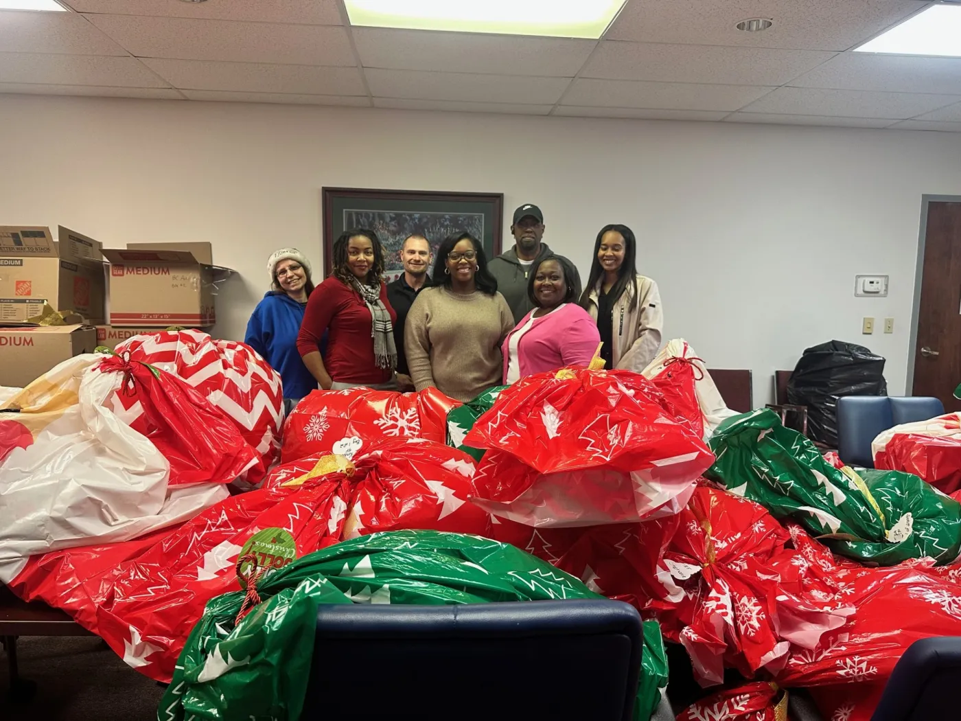 Southern Exteriors Angel Tree Presents Christmas 2025 Dropoff